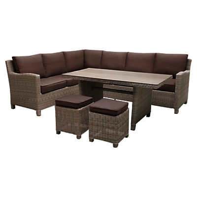 KETTLER Palma Corner Set with Covers, Whitewash KETTLER Palma Corner Set with Covers, Whitewash